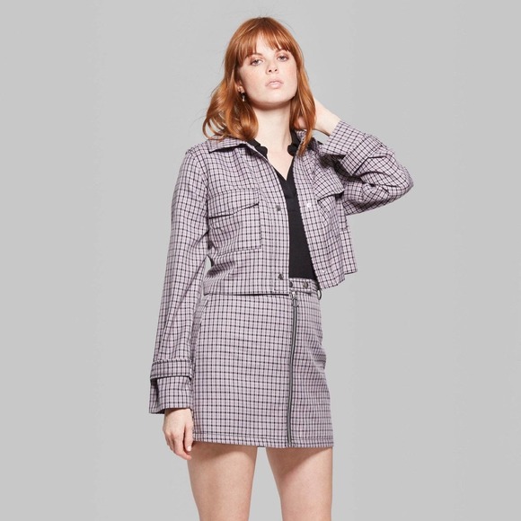 Wild Fable Plaid Jacket - Picture 2 of 3